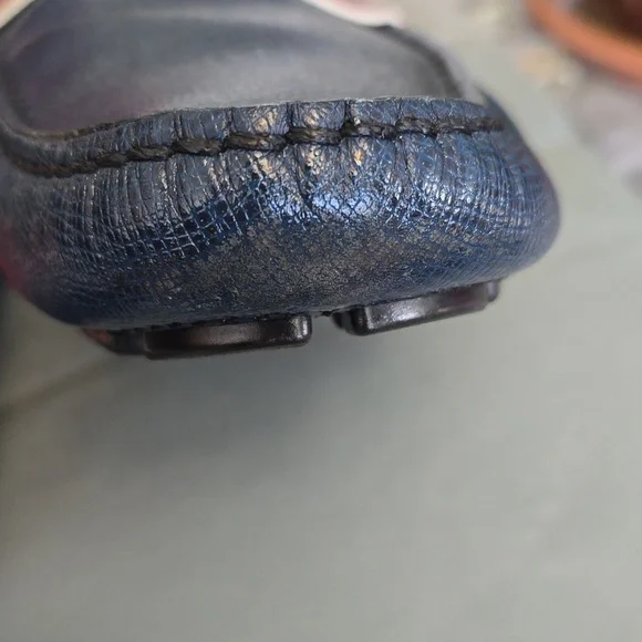 LV Leather shoes Colorblock Pattern Drivers  for men - Picture 6 of 14